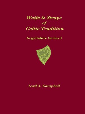 cover image of Waifs & Strays of Celtic Tradition